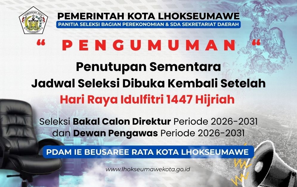 Penutupan Sementara Jadwal Seleksi